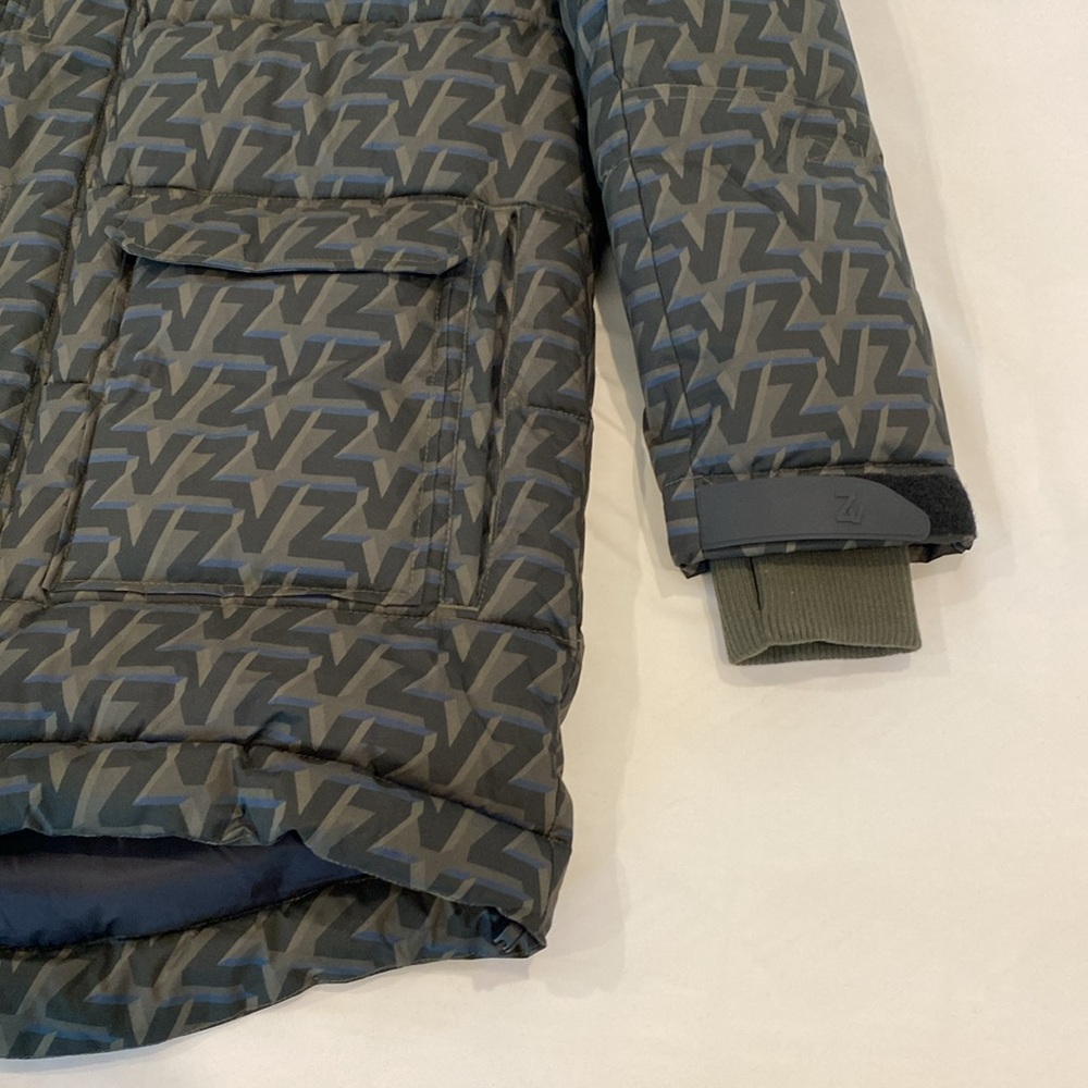 NWOT - Zadig & Voltaire - Hooded Puffer Jacket - Green - M - Picture 2 of 9